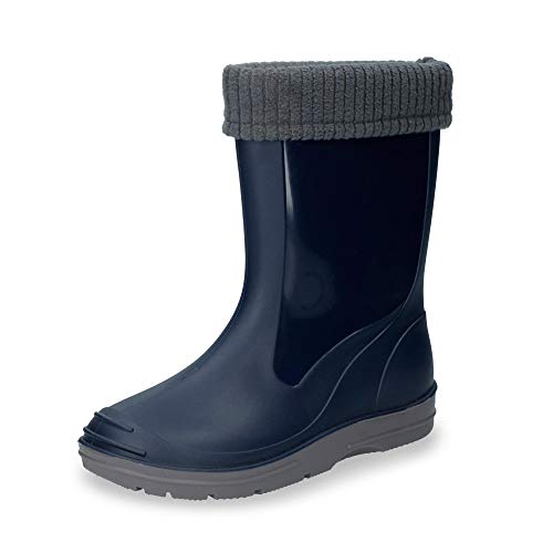 Beck Basic, Botas de Agua para Niños, Azul (Dunkelblau 05), 37 EU