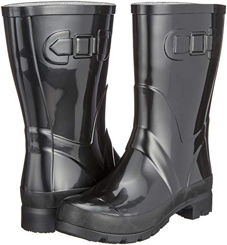 Beck Fashion, Botas de Agua para Mujer, Negro (Schwarz 02), 40 EU