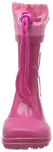Beck Unicorn, Botas de Lluvia para Niñas, Rosa 06, 23 EU