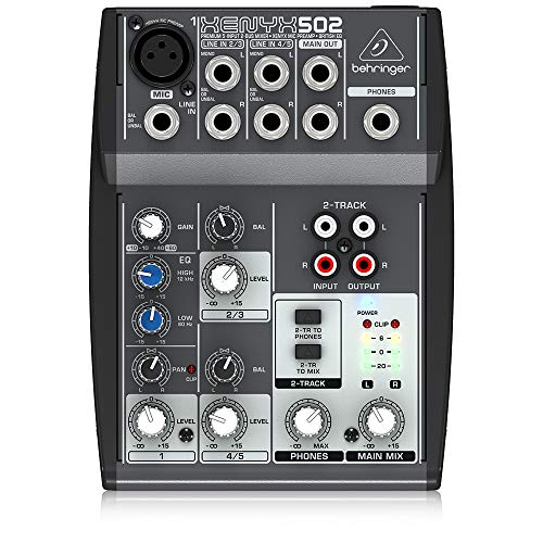 Behringer 502 - Mesa mezclas Xenyx Premium