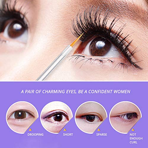 Beito 1PC Potenciador de crecimiento de pestañas Suero de cejas Refuerzo natural de pestañas Refuerzo de pestañas más prolongadas Suero para el rápido crecimiento de pestañas (7ML)