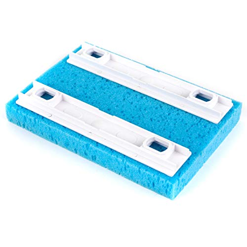 Beldray Fregona LA050915 con Mango Largo y Cabezal Adicional, Negro/Azul, Turquesa, Mopa de Esponja