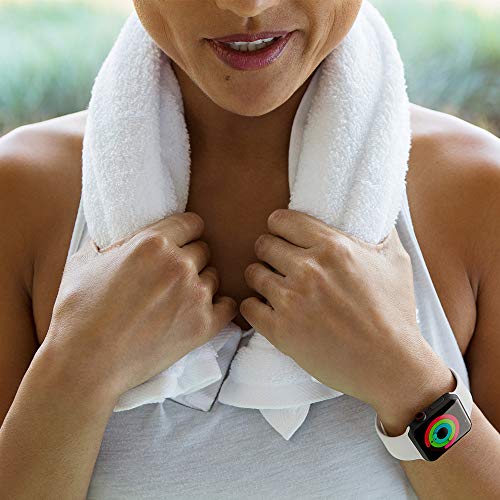 Belkin - Protector de pantalla para Apple Watch Series 5 y 4, protector de borde a borde para el modelo de 44 mm