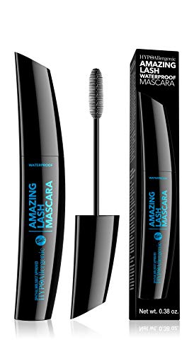 Bell HYPOAllergenic Amazing Lash - Máscara de pestañas impermeable (11 g, 76 mm), color negro