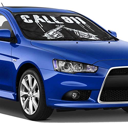 Bellaer Parabrisas del Coche Sun Shade Texas We Don't Call 911 Car Windshield Sun Shade Foldable Sunshade for Car SUV Trucks Minivans Sunshades