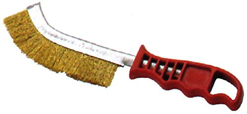 Bellota 50806-A - Cepillo de alambre manual para trabajo de cepillado, limpieza y eliminacion de pinturas, barnices, cascarilla, oxidos y pequeñas rebabas