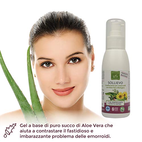 Benessence - GEL AJUVANTE PARA HEMORROIDES EN ALOE VERA ORGÁNICO - 100 ml
