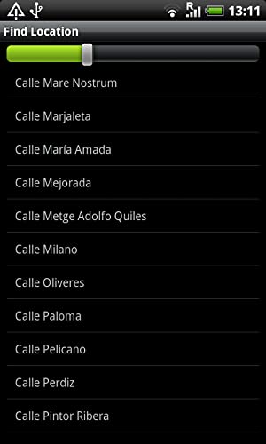 Benidorm, Calpe Street Map