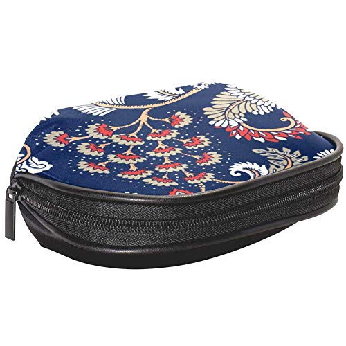 Bennigiry Fantasía Flores Floral Paisley Bolsa Organizador de maquillaje para mujeres Kit de viaje con cremallera multifunción bolsa de almacenamiento