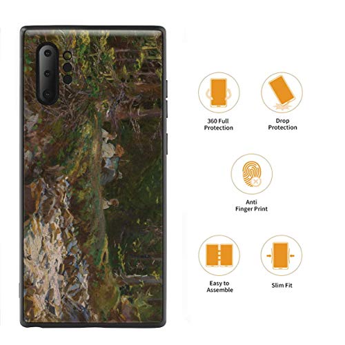 Berkin Arts John Singer Sargent para Samsung Galaxy Note 10 Pro/Caja del teléfono Celular de Arte/Impresión Giclee UV en la Cubierta del móvil(Il Master E His Pupils)