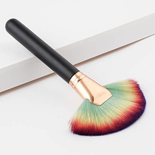 BERYLSHOP 2 piezas de pincel de maquillaje herramienta de maquillaje pincel de lana base de maquillaje pincel de maquillaje rubor