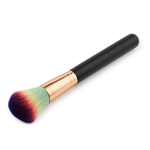 BERYLSHOP 2 piezas de pincel de maquillaje herramienta de maquillaje pincel de lana base de maquillaje pincel de maquillaje rubor