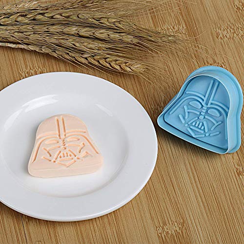BESLIME Star Wars Moldes 8 Piezas Moldes para Galletas Star Wars, Molde de Galletas de Primavera, DIY Primavera Émbolo Molde, para Hornear la Pasta de Azúcar Decoración