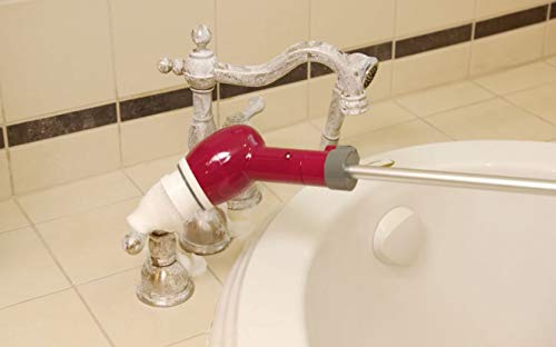 BEST DIRECT Power Scrubber Original Visto en TV Cepillo Eléctrico de Limpieza Profunda Rotativo e Inalámbrico con 3 Cabezales Intercambiables y Mango Extensible Limpiar Ducha, Baño, Cocina