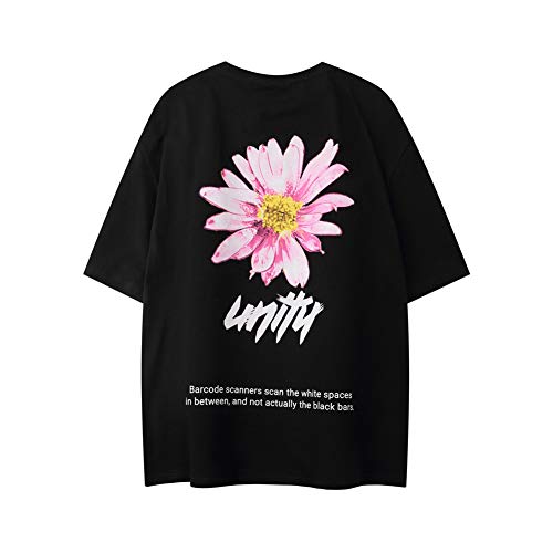 Best t-shirt|Big V Digital Spray Retrato Negro Blanco Camiseta Hombre Mujer