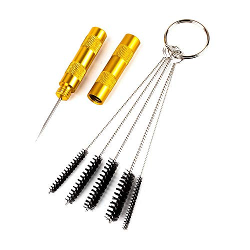 BESTA Abest - Kit de aerógrafo Profesional con Mini compresor de Aire, Kit de Limpieza aerógrafo para Maquillaje aerógrafo, Pasteles, Tatuajes, decoración de uñas