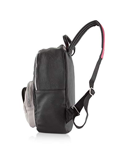 Betsey Johnson - Mochila para gatos (talla única), color negro