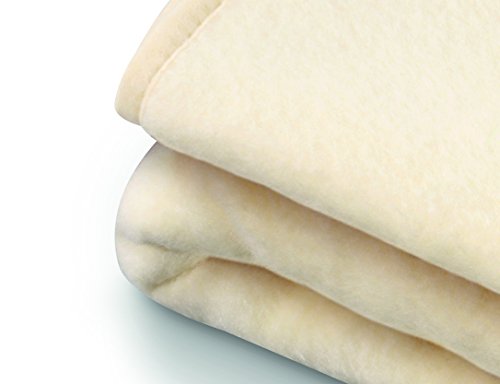 Beurer HD90 Manta, transpirable, lavable, 6 potencias,  display iluminado, desconexión automática 3 horas, termostato protector triple, 130x180cm, crema