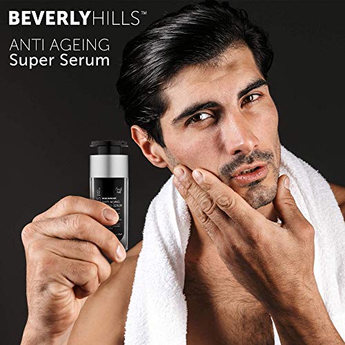 Beverly Hills - Supersérum Antiedad para Hombre, Edición Black (30 ml)