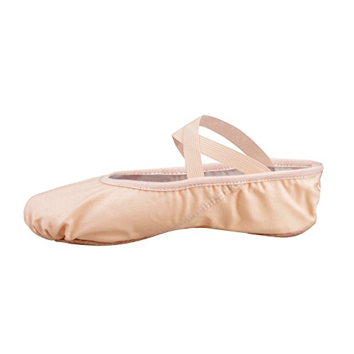 Bezioner-Shop Zapatillas de Ballet Canvas Dance Zapatos Split (Negro y Rosa Claro) Le recomendamos Que Elija uno (1) Tamaño Más Grande Que su Tamaño Normal del Zapato (39, Rosa Claro)