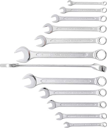 BGS 1197 | Juego de llaves combinadas | 6 - 22 mm | 12 piezas