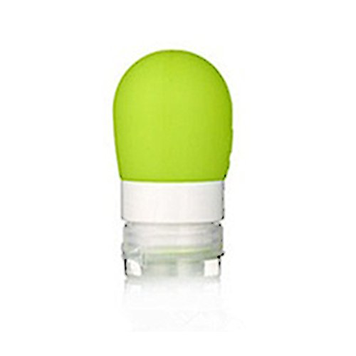 BGY Botella Embalaje Viaje Redondo Silicona Botella Prensa envase baño champú Iones(como Muestra la Imagen)