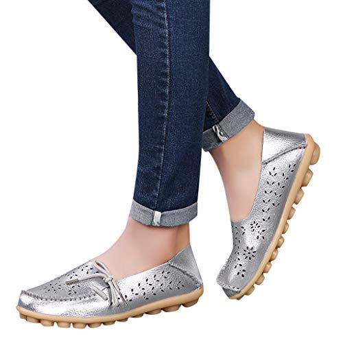 BHYDRY Zapatos Casuales para Madres con Orificios para la Madre Zapatos Casuales para Mujeres
