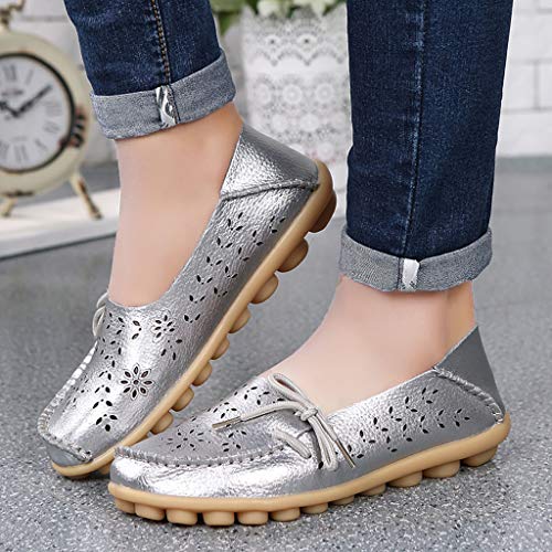 BHYDRY Zapatos Casuales para Madres con Orificios para la Madre Zapatos Casuales para Mujeres