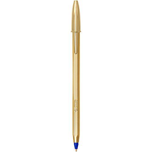 BIC Celebrate Cristal Shine bolígrafos punta media (1,0 mm) - Cuerpo y colores Surtidos, Blíster de 2 unidades