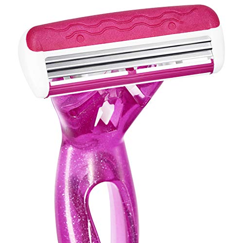 BIC Soleil Easy Kit de Maquinillas para Mujer - Paquete de 2 Mangos y 8 Recambios