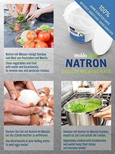 Bicarbonato de sodio para limpieza 4.5kg