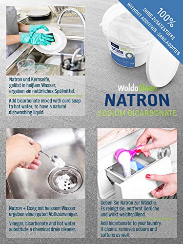 Bicarbonato de sodio para limpieza 4.5kg