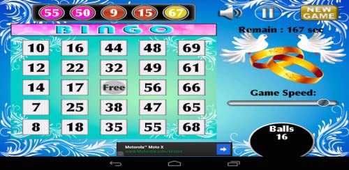 Bingo Free Game Doves Gliding Slip