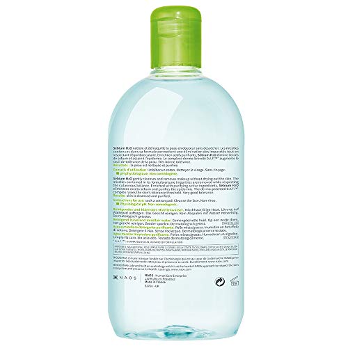 Bioderma Sébium H20 - Solución limpiadora (500 ml)