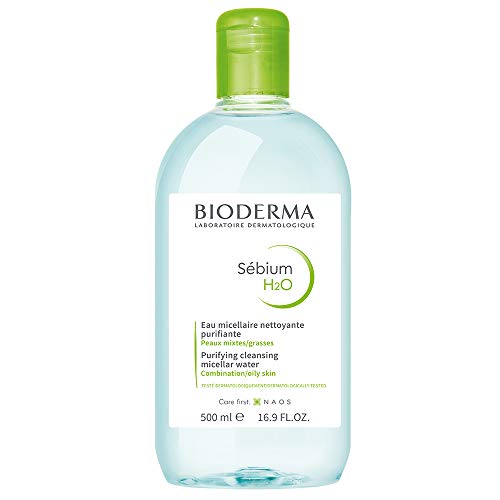 Bioderma Sébium H20 - Solución limpiadora (500 ml)