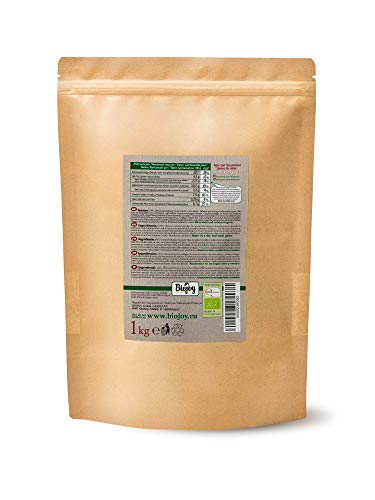 Biojoy Cúrcuma BÍO (Curcuma) en polvo, producida de raíces desecadas de cúrcuma orgánica-Curcumin Turmeric (1 kg)