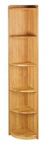 BioKinder 22196 Lara Estante para Esquinas 200x35 cm, Madera de Aliso biológica