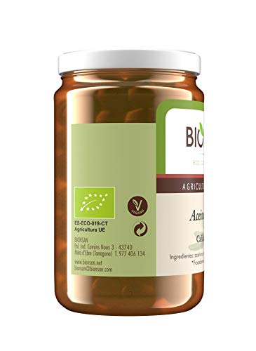 Bionsan Aceitunas Verdes Ecológicas - 3 Botes de 200 g - Total: 600 gr.