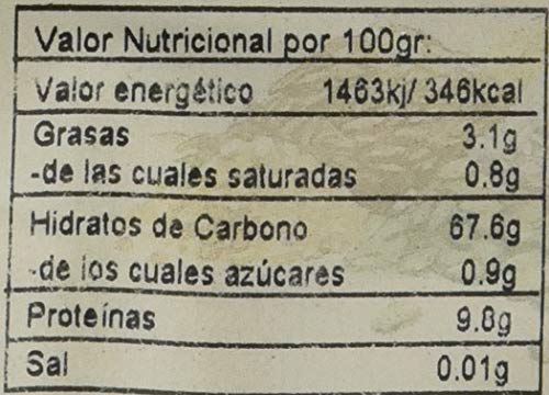 Bionsan Arroz Negro Ecológico - 6 Bolsas de 500 g - Total: 3000gr (491904)