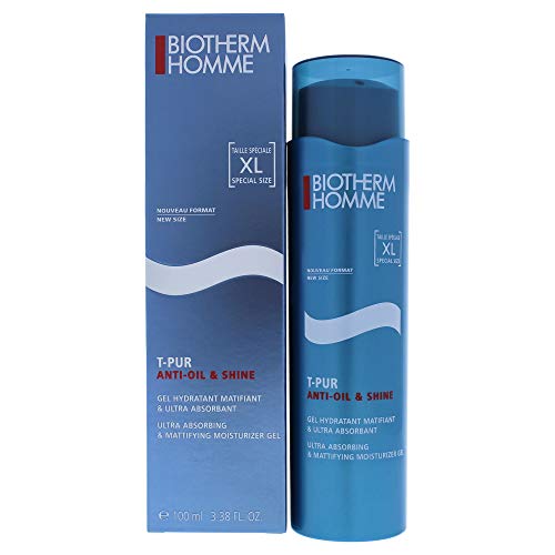 Biotherm Homme T-Pur Anti Oil & Shine Ultra Absorbing & Mattifying Moisturizer Gel 100ml