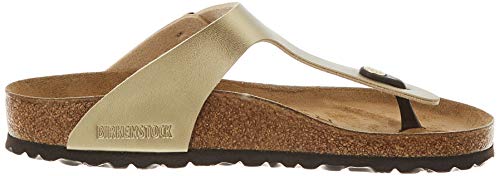 Birkenstock Gizeh, Mule para Mujer, Oro, 38 EU