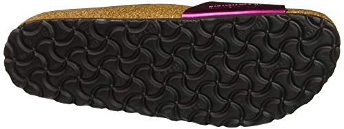 Birkenstock Madrid, Mules para Mujer, Rojo (Steel Magenta Steel Magenta), 37 EU