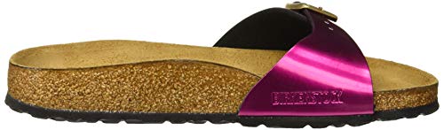 Birkenstock Madrid, Mules para Mujer, Rojo (Steel Magenta Steel Magenta), 37 EU