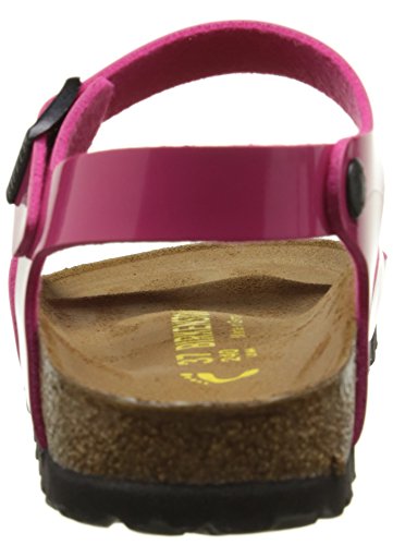 Birkenstock Rio, pestaña Trasera para Niñas, Rosa (Vernis Pink), 31 EU