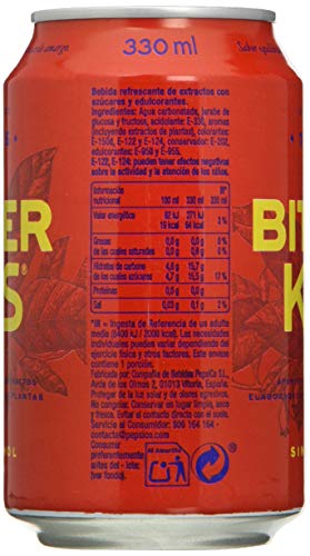 Bitter KAS - Bebida Refrescante sin Alcohol - 330 ml