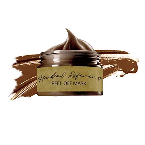 Blackhead Remover Mascarilla Exfoliante Facial, Herbal Refining Beauty Peel-Off Mask, Lagrimeo Contrae Poros Máscara Eliminar Espinillas - 80ml