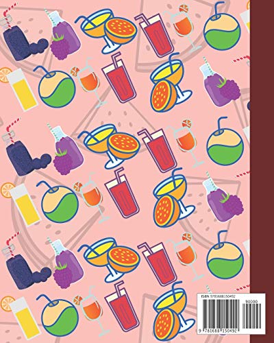 Blank Sheet Music: Juicing Drink Health Cover 8x10" 100 Pages 12 Stave Standard Manuscript Paper / Staff Paper , Musicians Notebook