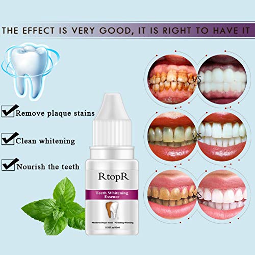 Blanqueamiento dental Yiitay Eliminación de la placa bacteriana Aclaración dental Blanqueamiento de los dientes de la esencia Producto