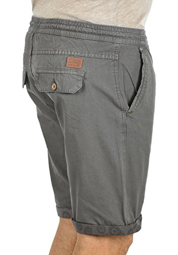 BLEND Claudio - Chino Pantalon corto para hombre, tamaño:XL;color:Granite (70147)