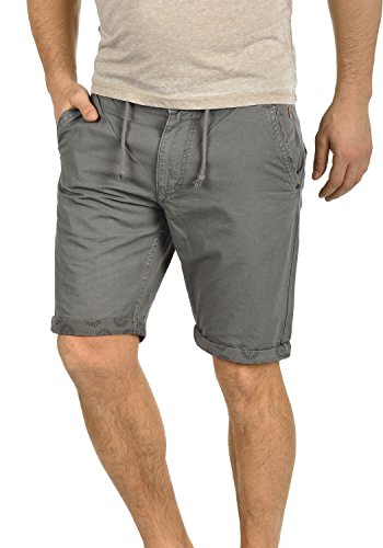 BLEND Claudio - Chino Pantalon corto para hombre, tamaño:XL;color:Granite (70147)